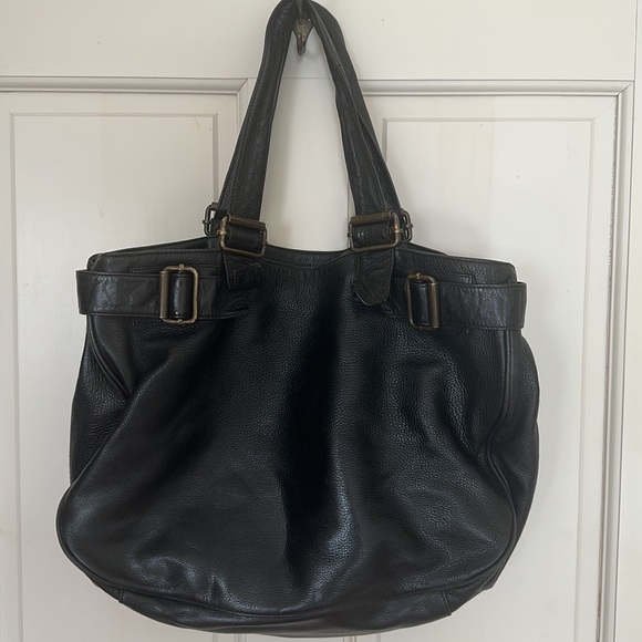 Marc Jacobs black leather tote bag - Picture 2 of 8